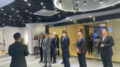 中國銀行浙江省分行黨委書(shū)記吳敏一行蒞臨健培科技考察調研