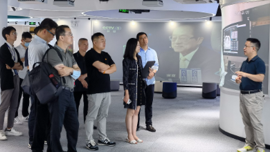 歐美同學(xué)會(huì )一行蒞臨健培科技考察調研