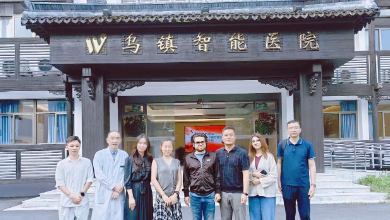 巴基斯坦Citi集團CEO Rizwan一行蒞臨烏鎮智能醫院參觀(guān)考察